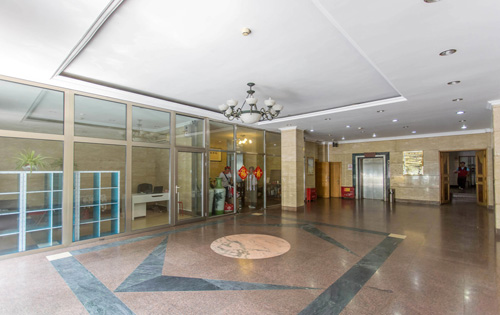 青东商务区大堂